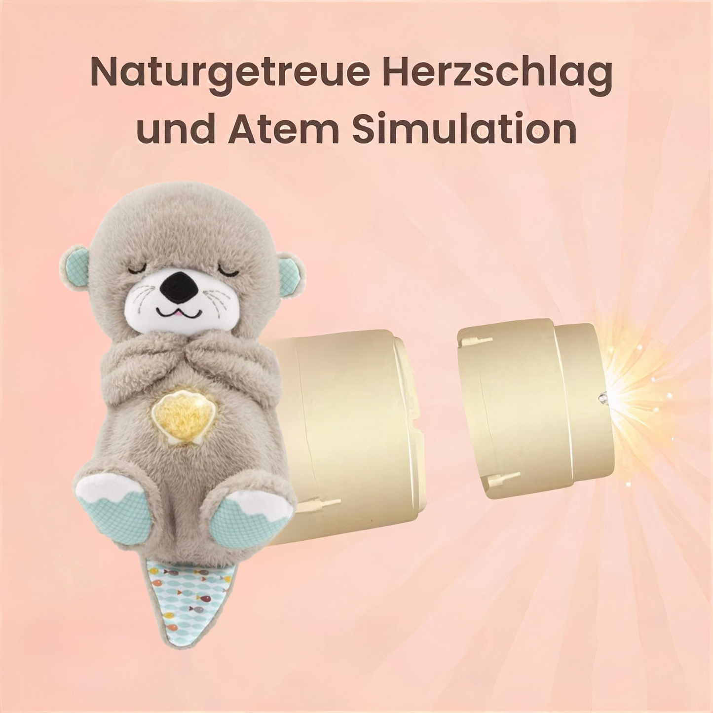 Kuddlehero® Otter Plüschi