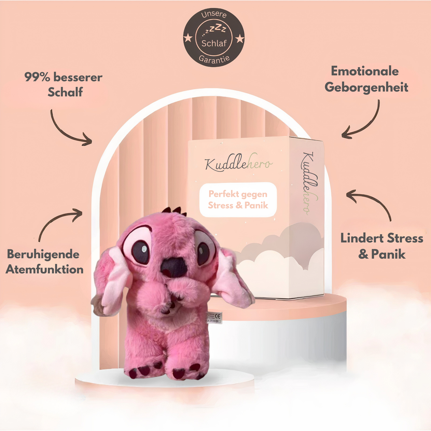 Kuddlehero Stitch Plüschi