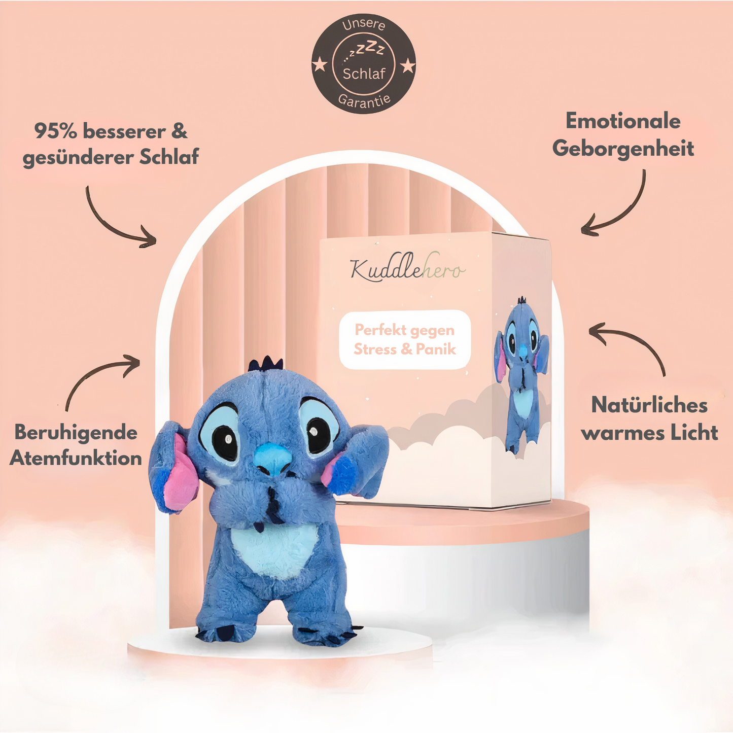 Kuddlehero® Stitch Plüschi